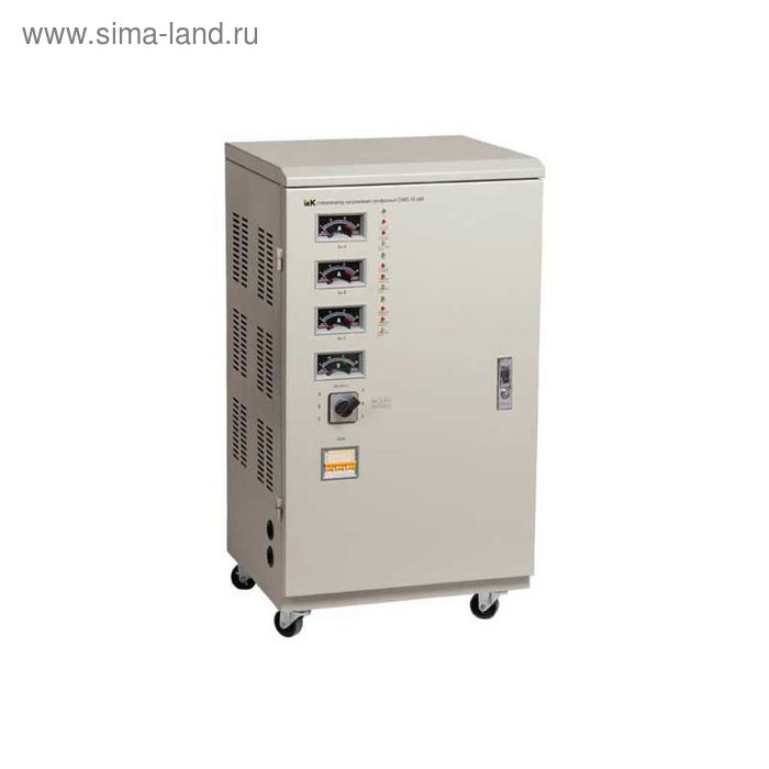 

Стабилизатор напряжения IEK, СНИ 3/380 15.0 кВА, 3ф, IVS10-3-15000