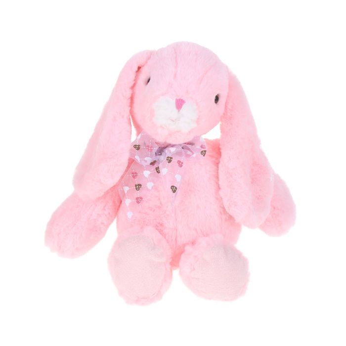 Мягкая игрушка "Заяц с бантом №1", цвета МИКС