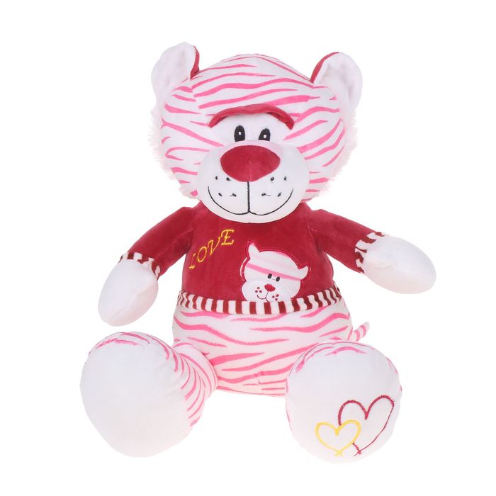 Мягкая игрушка "Тигр в кофте № 2", цвета МИКС