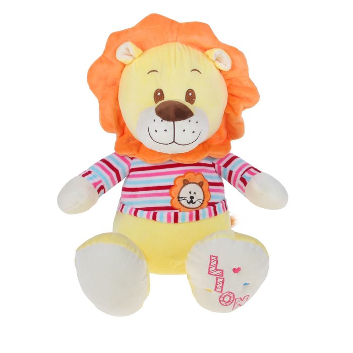Мягкая игрушка "Лев в кофте № 2", цвета МИКС