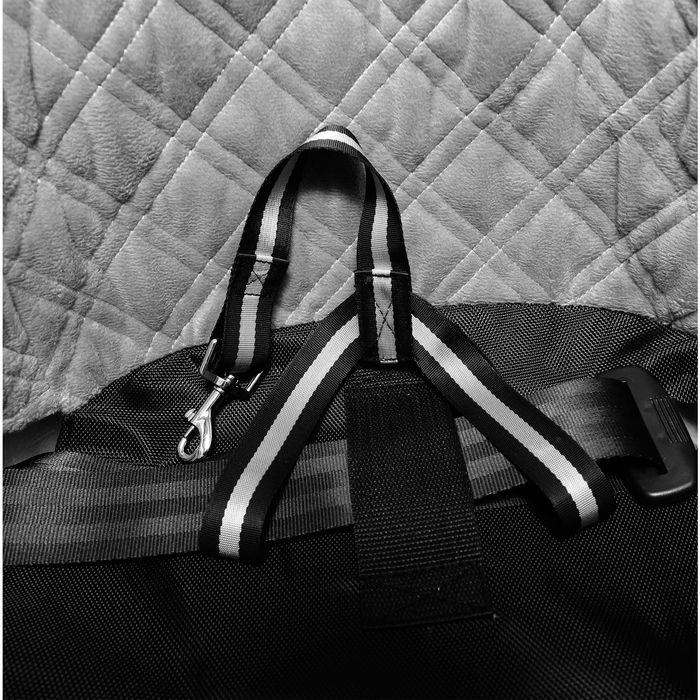 Подстилка-переноска Trixie для автомобиля, 41 х 39 х 42 см, серый/черный