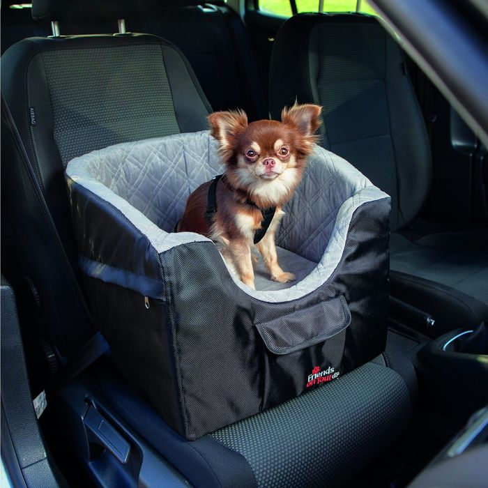 Подстилка-переноска Trixie для автомобиля, 41 х 39 х 42 см, серый/черный