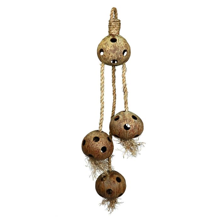 Игрушка Trixie для птиц, кокос, 72 см