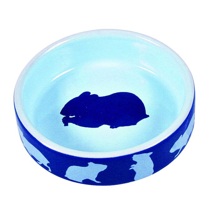 Миска Trixie для грызунов, 80мл/8см, керамика.