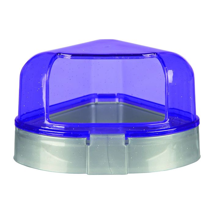 Угловой туалет Trixie для хомяка с крышкой.