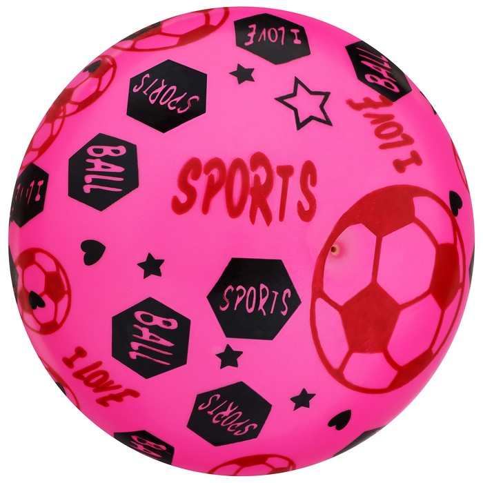 фото Мяч детский sport, d=22 см, 60 г, цвет микс
