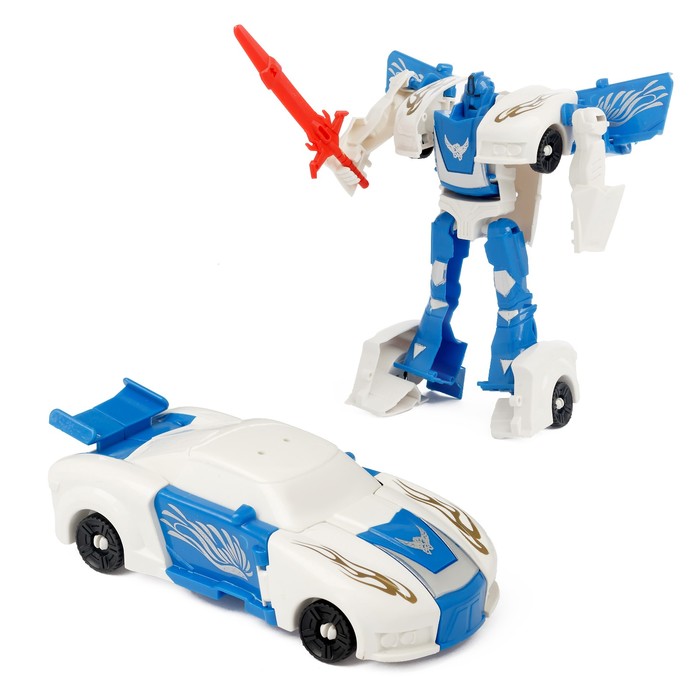 Робот-трансформер «Супер робот», цвета МИКС