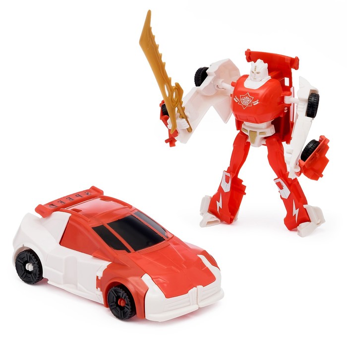 Робот-трансформер «Супер робот», цвета МИКС