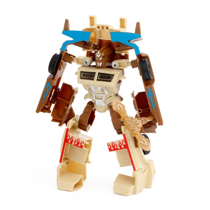 Робот-трансформер «Супер робот», цвета МИКС