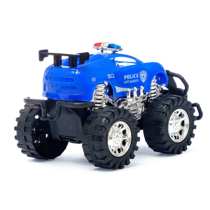 Машина инерционная "Полицейский патруль", МИКС