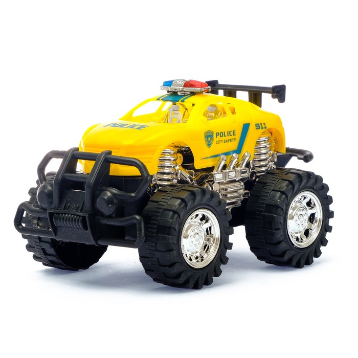 Машина инерционная "Полицейский патруль", МИКС