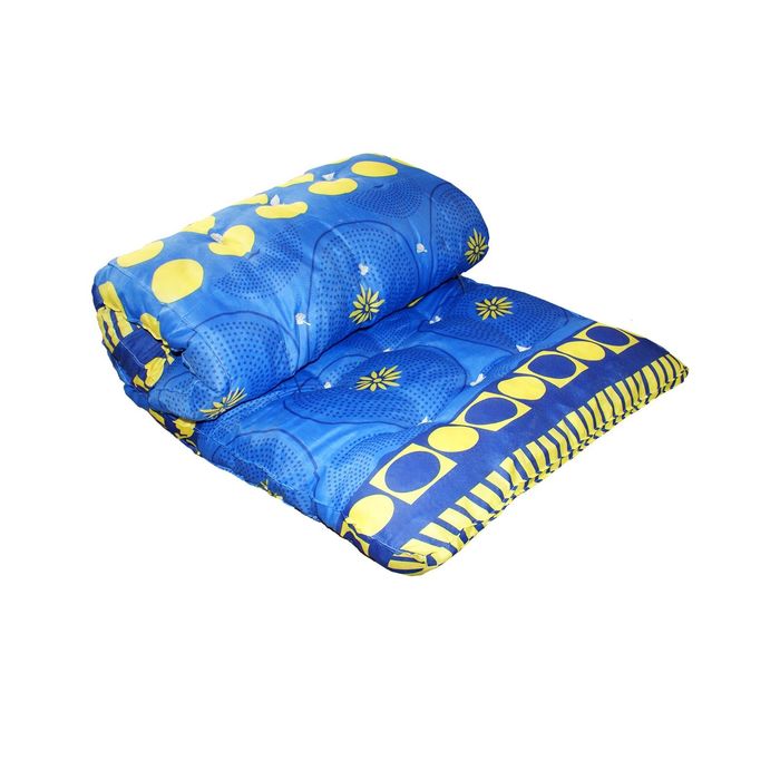 Матрас бытовой, размер 130х190 см, чехол полиэстер микс