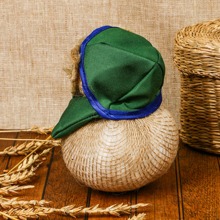 Оберег «Домовой Нафаня», рыбак, 15 см, микс