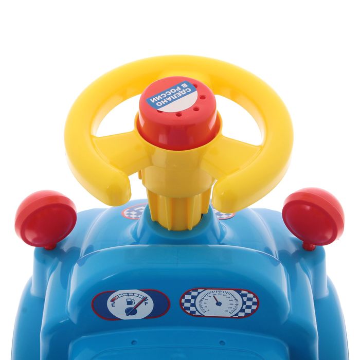 Толокар «Полиция», с музыкальным рулём