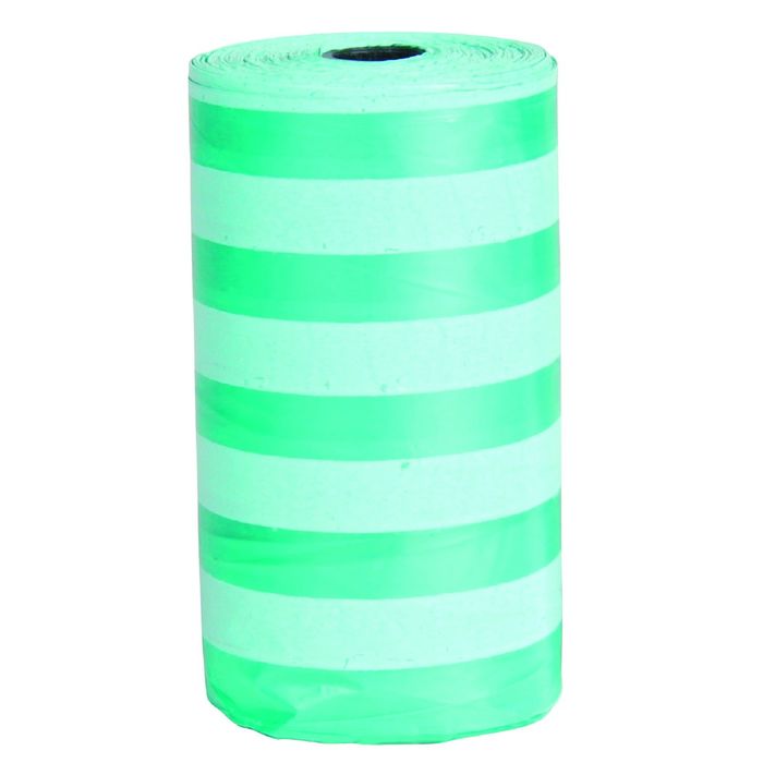 Пакеты Trixie для уборки за собаками, 3 л, 4 рулона по 20 шт, цветные, для всех диспенсеров. 17879