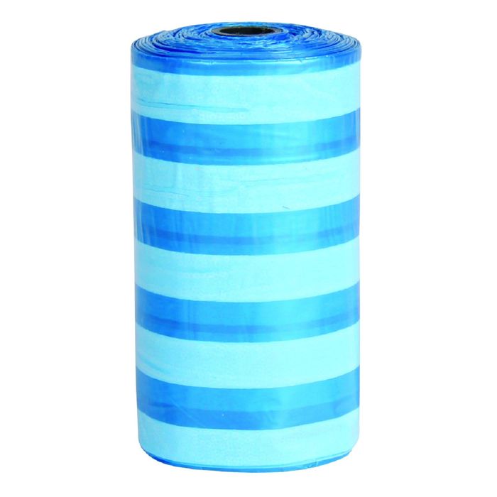 Пакеты Trixie для уборки за собаками, 3 л, 4 рулона по 20 шт, цветные, для всех диспенсеров. 17879