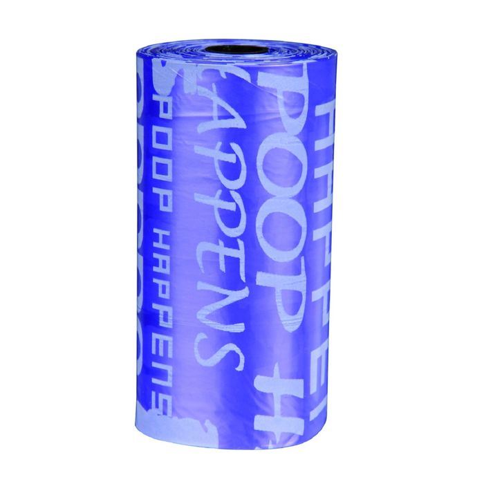 Пакеты Trixie для уборки за собаками, 3 л, 8 рулонов по 20 шт, цветные, для всех диспенсеров. 1787