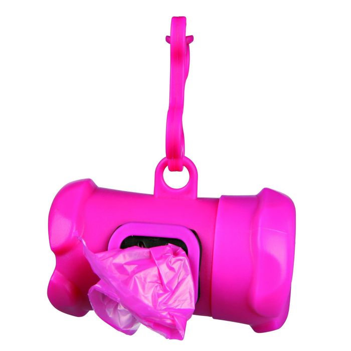 Контейнер Trixie пластиковый для уборочных пакетов за животными с 15 пакетами, 3 л