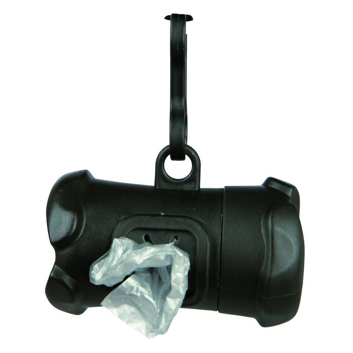 Контейнер Trixie пластиковый для уборочных пакетов за животными с 15 пакетами, 3 л