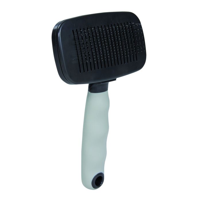 Щетка-пуходерка Trixie мягкая, 16х9см, пластик.