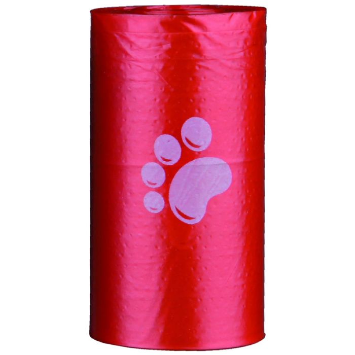 Набор пакетов Trixie для уборки за животными, 14 рулонов по 15 шт, цветные, для всех диспенсеров.