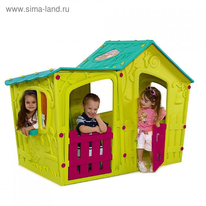 фото Детский домик magic villa play house, микс keter