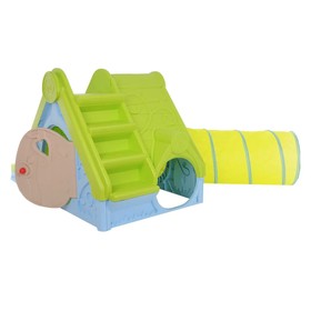 

Детский домик с горкой Funtivity, МИКС