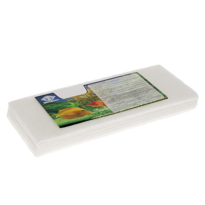 Наполнитель для фильтра листовой, 30 х 12 см, 6 листов высотой 0,6-0,8 см