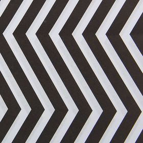 

Бумага упаковочная "Зигзаги белые на черном", 60 х 60 см