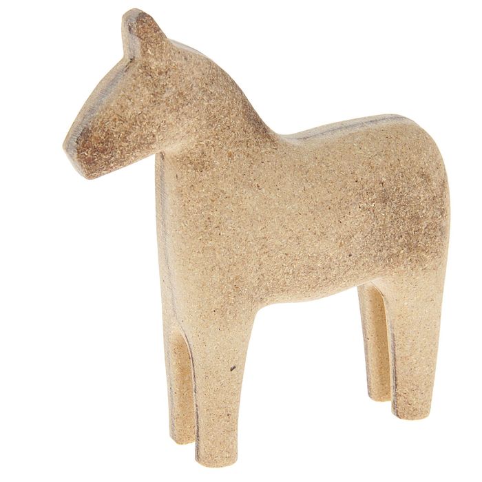 Заготовка для выжигания и росписи по дереву "Лошадка", малая