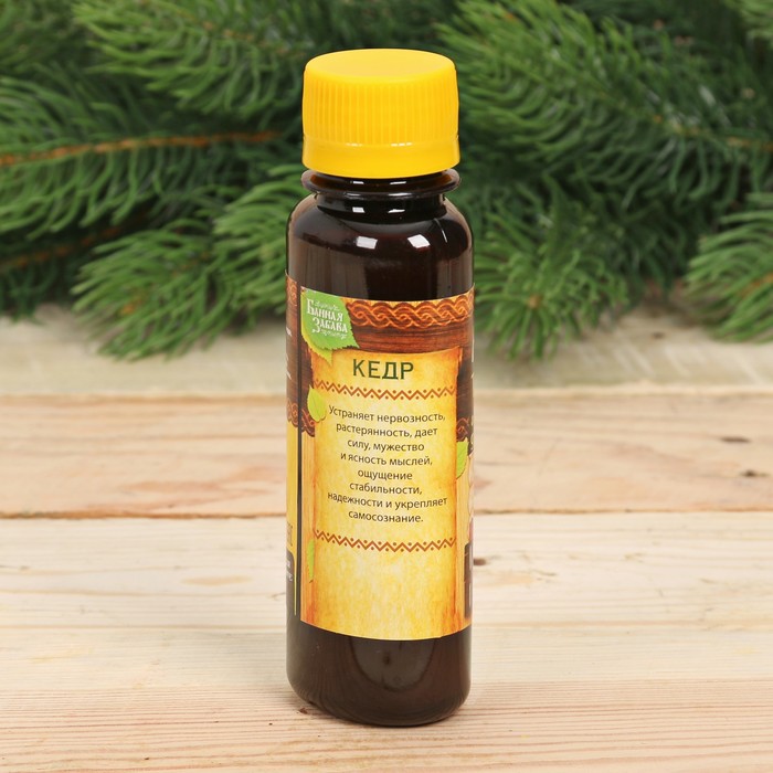Ароматическая смесь для бани и ванны "Кедр", 100 мл