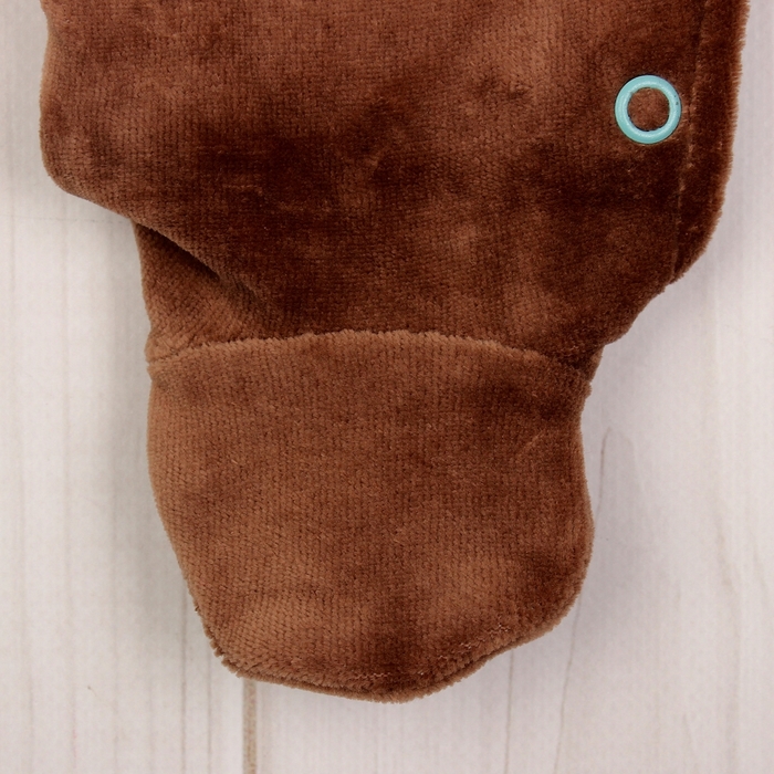 Комбинезон NEON 760326, р.68 80% хлопок,20% полиэстер коричневый