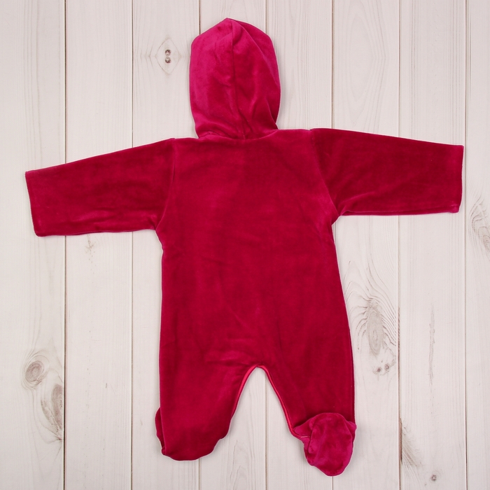 Комбинезон NEON 760326, р.68 80% хлопок,20% полиэстер малиновый