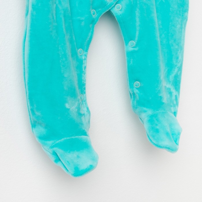 Комбинезон NEON 760333, р.74 80% хлопок,20% полиэстер голубой