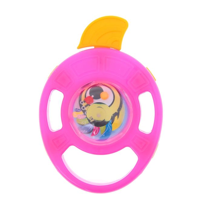 Погремушка-грызунок «Попугай», цвета МИКС