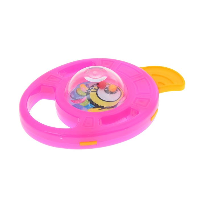 Погремушка-грызунок «Попугай», цвета МИКС