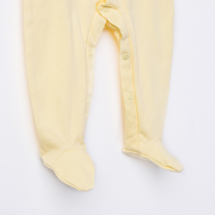 Комбинезон SITO 719768, р.80 100% хлопок желтый