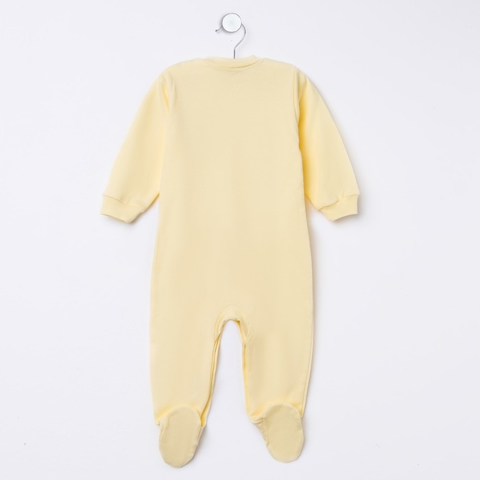 Комбинезон SITO 719768, р.80 100% хлопок желтый