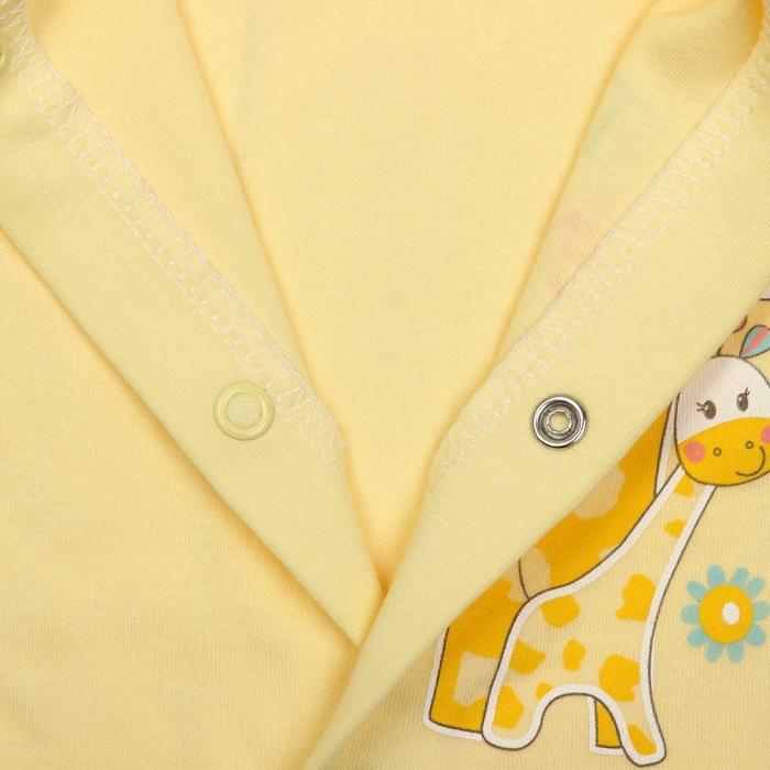 Комбинезон SITO 719768, р.80 100% хлопок желтый