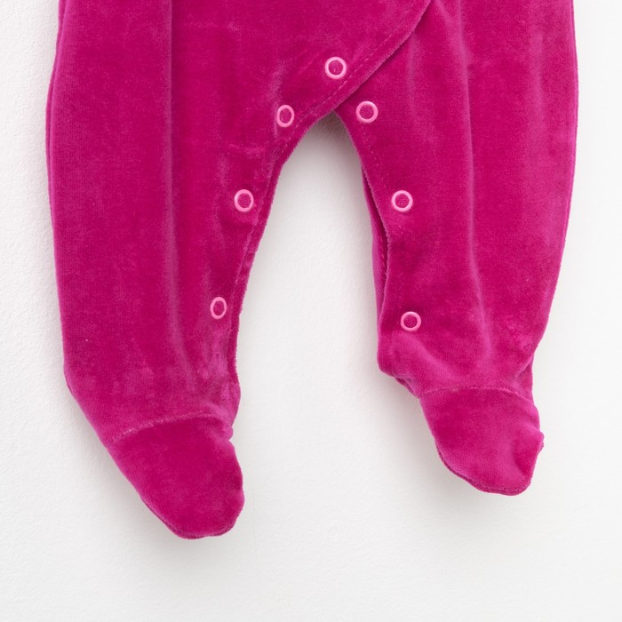 Комбинезон NEON 760319, р.62 80% хлопок,20% полиэстер малиновый