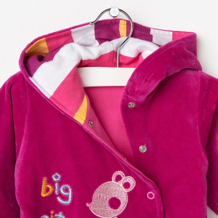 Комбинезон NEON 760319, р.62 80% хлопок,20% полиэстер малиновый