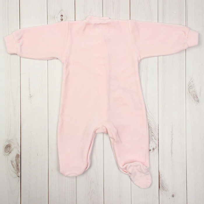 Комбинезон HAPPY 749260, р.68 80% хлопок,20% полиэстер розовый