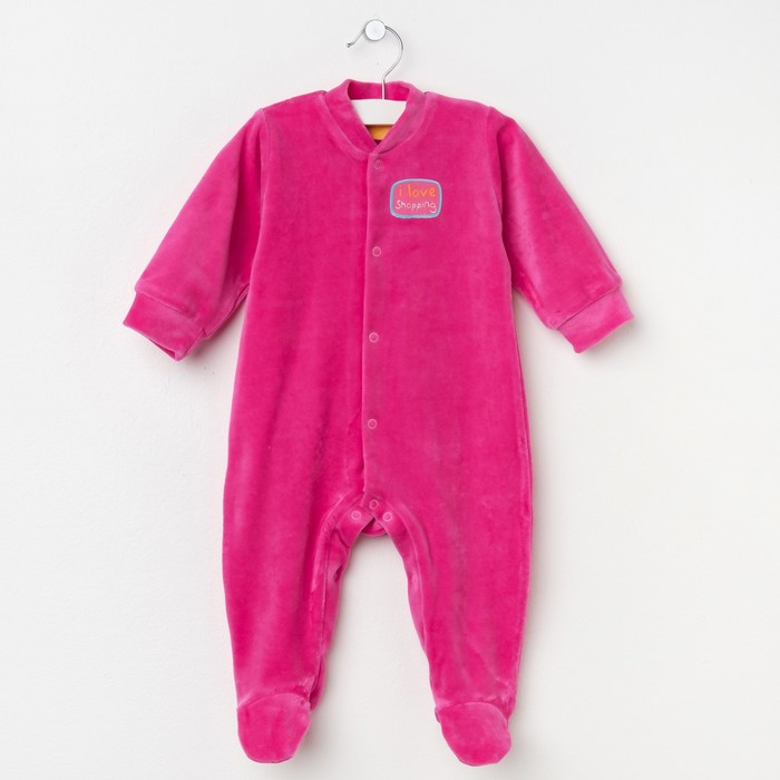 Комбинезон NEON 765192, р.74 80% хлопок,20% полиэстер розовый