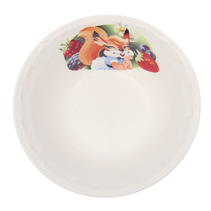 Салатник 240 мл "Вакула", детская деколь, микс