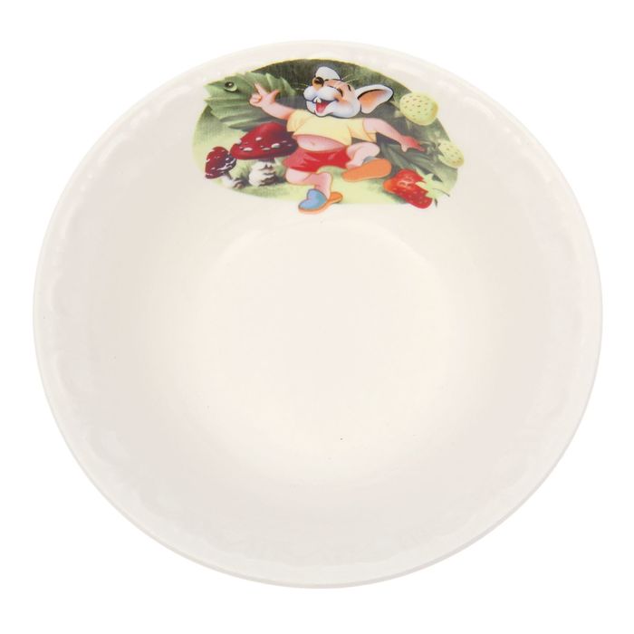 Салатник 240 мл "Вакула", детская деколь, микс