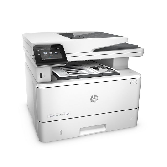 МФУ, лазерная черно-белая печать HP LaserJet Pro M426dw (F6W16A), А4, Duplex, WiFi