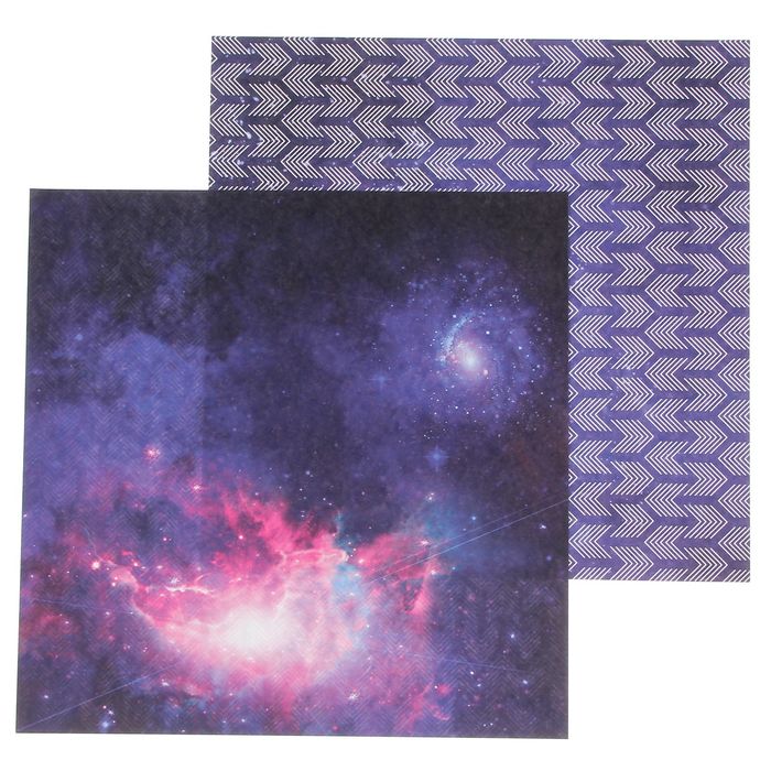 Набор бумаги для скрапбукинга «#Бесконечность»12 листов 30,5 х 30,5 см, 180 г/м