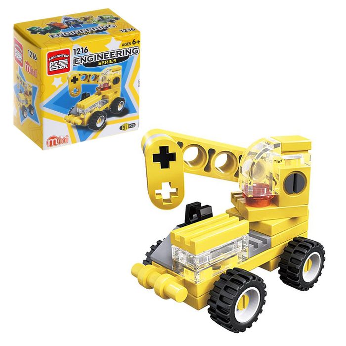 Конструктор Строители "Мини-кран", 31 деталь