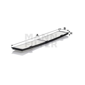 

Фильтр салонный MANN-FILTER CU8430