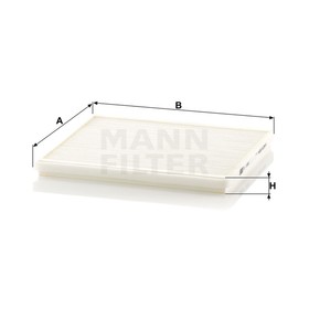 

Фильтр салонный MANN-FILTER CU1828